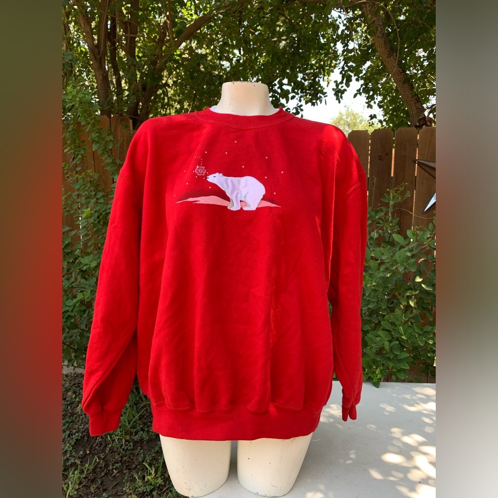 Top Stitch Christmas sweatshirt size 2XL, Cute, Grandma's sweater, ugly sweater.